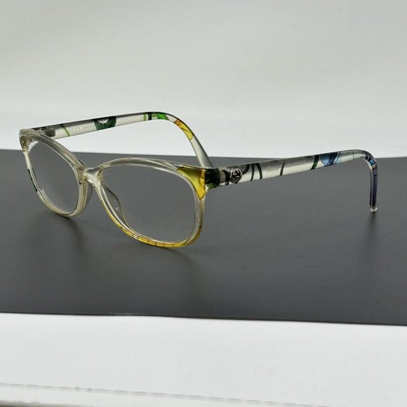 Gucci GG 3699/N ZE5 Clear Floral Eyeglasses Frames 54-15 140 Italy Designer - Picture 2 of 15